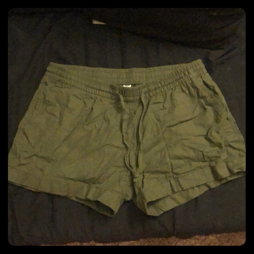 Olive Green Shorts